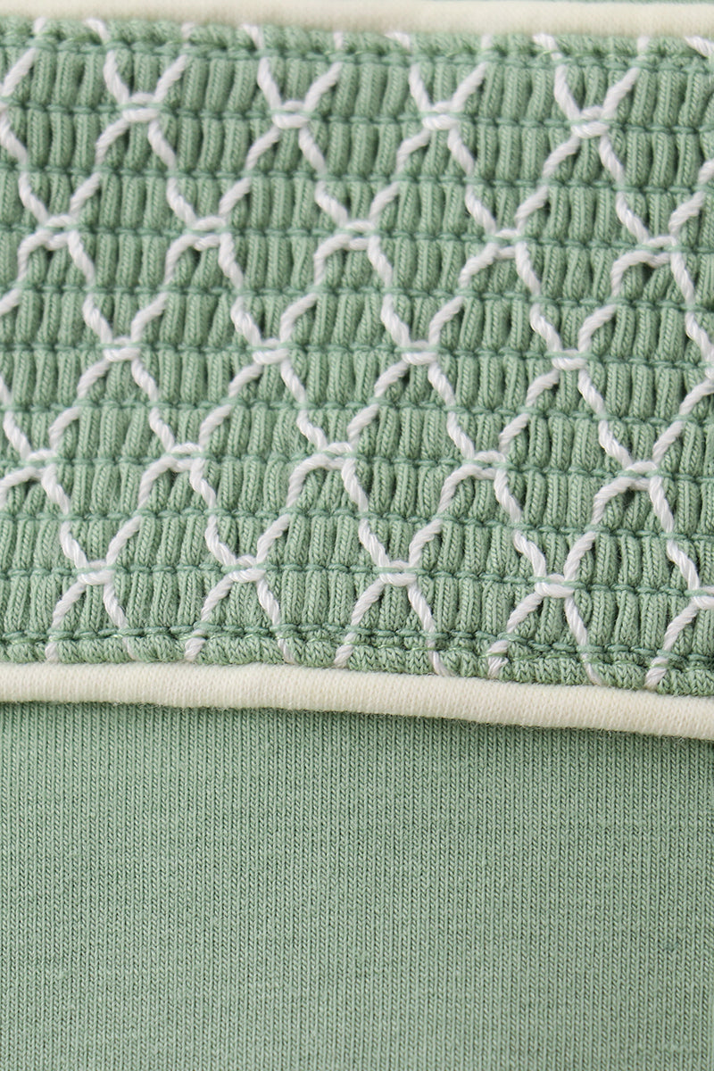 Sage Smocked Jon Jon