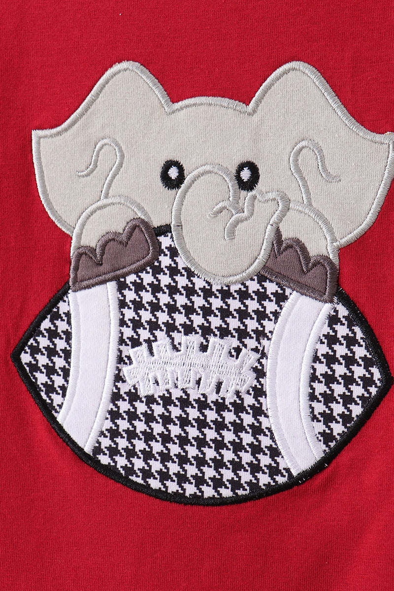 Alabama Elephant Applique Pants Set