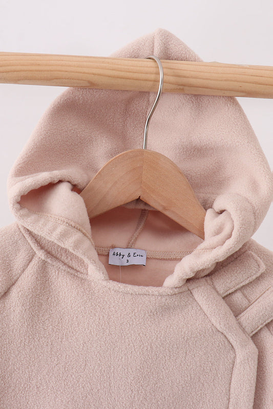 Khaki Fleece Coat