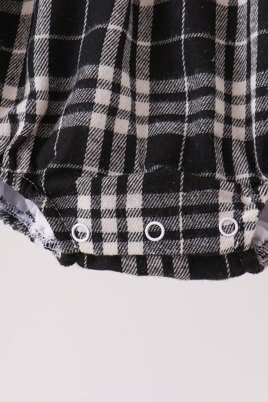 Black&White Plaid Bubble